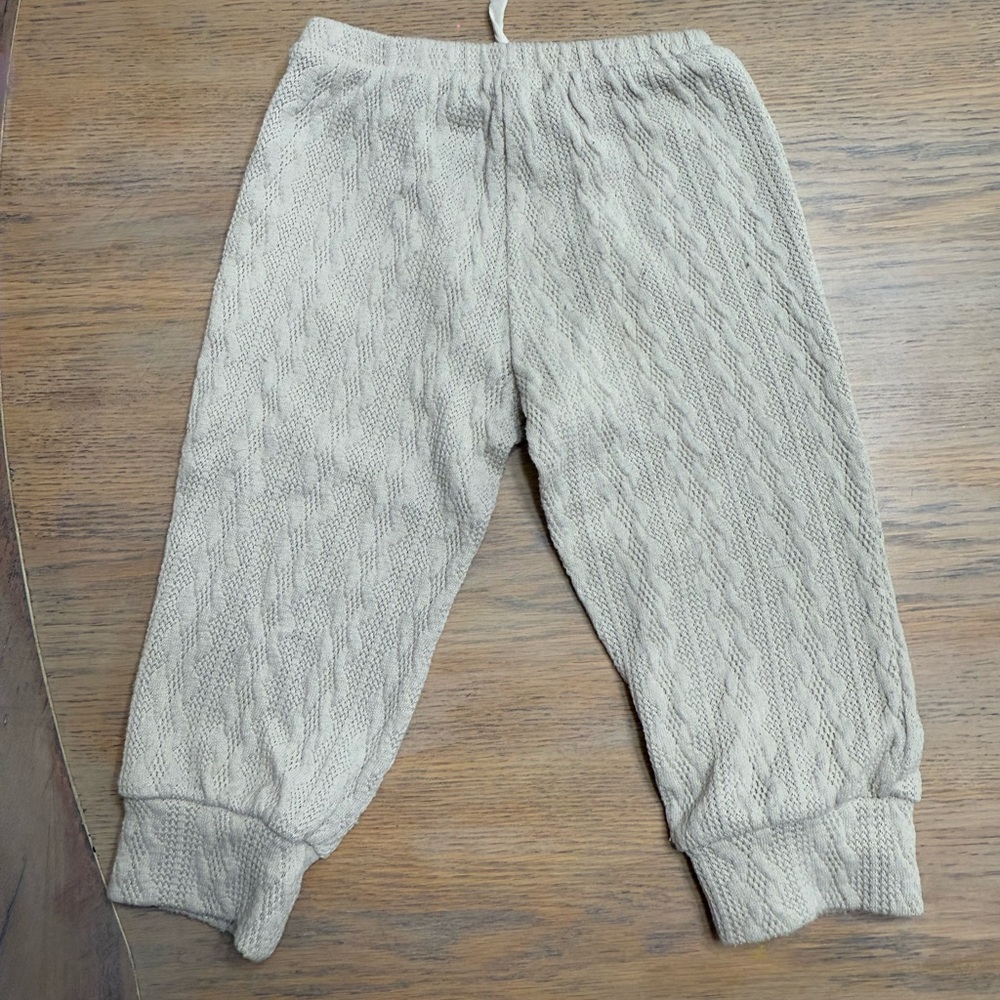 Cozy Cable Knit Pants
